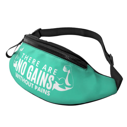 Powerhouse Gym Fanny Bag Custom Bodybuilders Fitness Crossbody Waist Pack Men Women Cycling Camping Phone Money Pouch