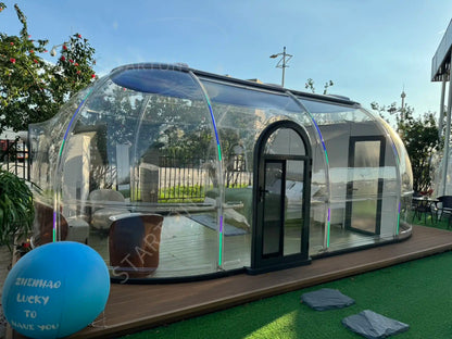Dome Tent Geodesic Igloo Round Clear House Catering Cabin Hotel Resort Luxury Celebrating Events