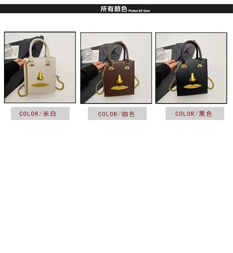 Luxury Brand Classic Women's Handbag In Elegant Leather - Fashionable Shoulder Crossbody Bag For Ladies Designer