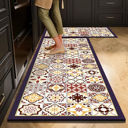 VIKAMA Kitchen Floor Mat Living Room And Bedroom Entrance Door Mat Home Decoration Laundry Room Corridor Long Small Carpet