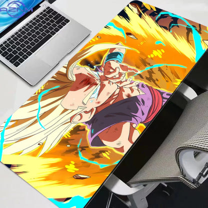 Mouse Pad Dragon Ball Anime New Gaming Large Dywan Gamer Keyboard Desk Mat Table Carpet Mousepad XXL  For Computer