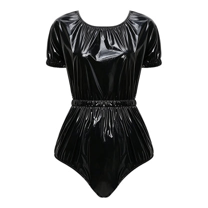 Women Men Washable Diaper Cover Sleeveless Waterproof Bodysuit Swimwear Clubwear Elderly Alzheimer Bedridden Adaptive Clothing