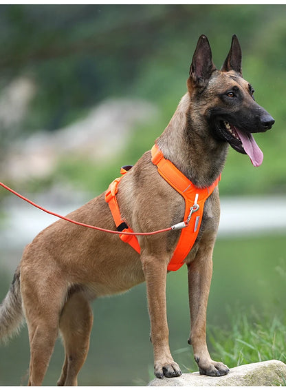 Pet Dog Harness No Pull Reflective for Small Medium Large Dog Explosionproof Vest Harness Adjustable Breathable Dog Chest Straps