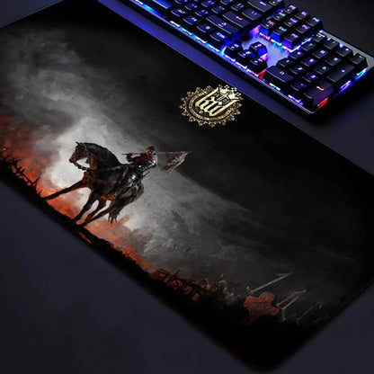 Kingdom Come Deliverances Games Mouse Pad Game eSports CSGO mouse pad extra large thickened table mat boys and girls anti-slip m