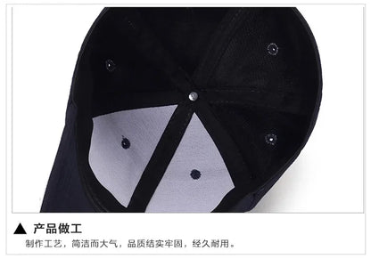 Back Closed Baseball Caps Full Closure Snapback Hats Hip Hop Hat for Men Women58-60cm Dad Hats Cap Kids Adults