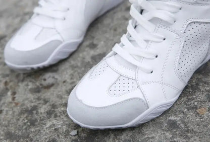 Women Shoes White High Top Sneakers Spring Summer Women Casual Shoes Fashion Shoes Breathable Solid Color Flat With boots