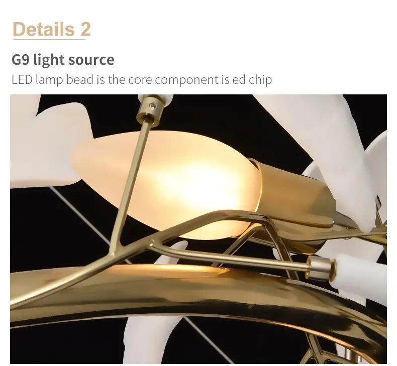 Staircase Ginko Leaf Chandelier Light For High Ceiling Staircase Loft Living Room Hotel Lobby Stairway Luxury Branch Chandeliers