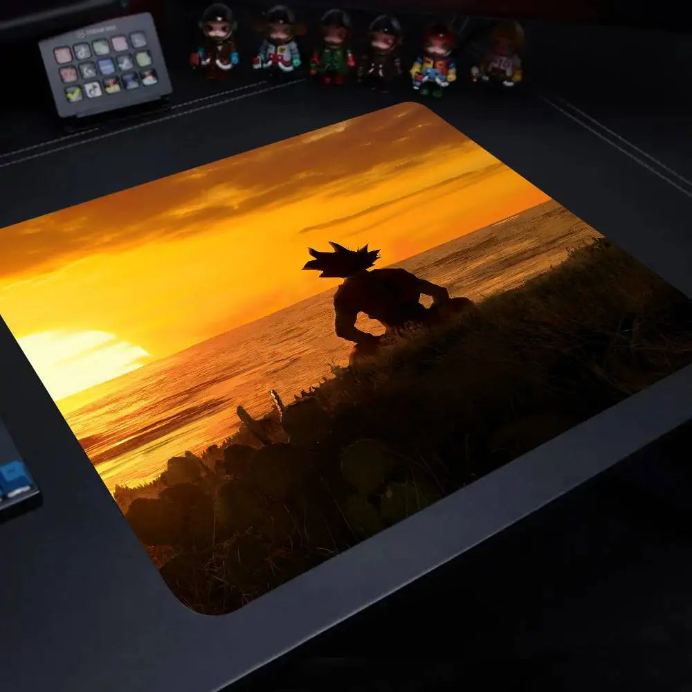 1pc Anime Dragon Ball Goku Small Mouse Pad Gaming Laptop Mousepad Gamer Carpet Keyboard Mat Desk Protector