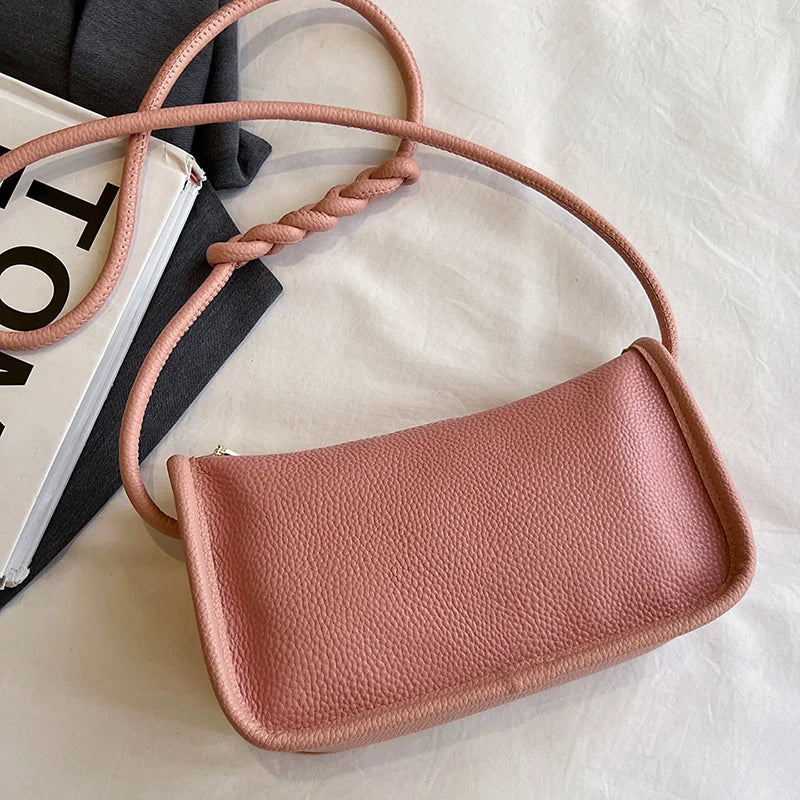 100%Real Cowhide Genuine Leather Sac Fashion Women Crossbody Bags For Ladies New High Capacity Shoulder Bag Handbag Female Purse