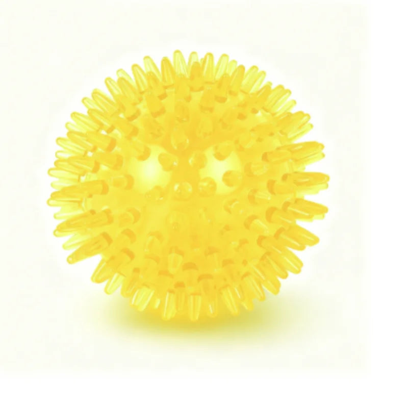 Pet Tooth Cleaning Sounding Chew Ball - Thornless Chewing Toy for Puppy Training Teeth Accessories for Cats And Dogs