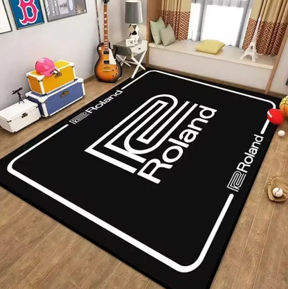 Exquisite Roland Carpet Soundproof Drum Rugs Blanket Bass Drums Snare Electronic Jazz Musical Vintage Sound Absorbing Floor Mat