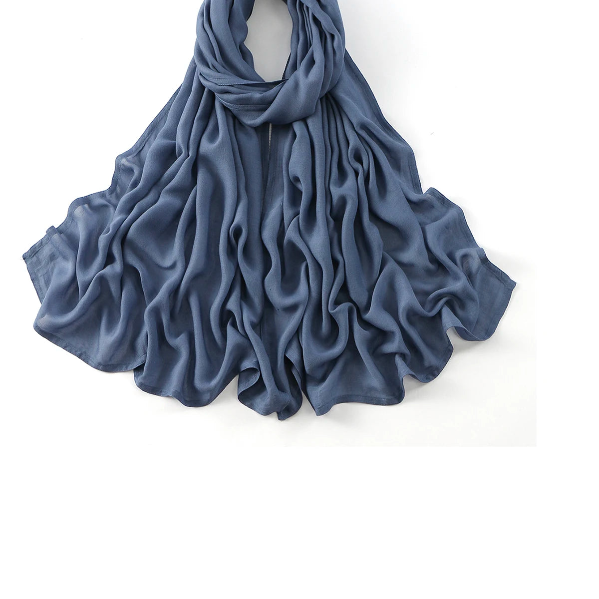 New Cotton Rayon Modal Hijab Scarf Women Big Size Muslim Headscarf Wraps Shawl Femme Musulman Headband Islamic Turban 185*75CM