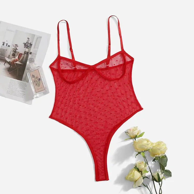 Sexy Lingerie Sex Erotic Teddy Mesh Lingerie Sleepwear Teddy Catsuit Nightwear Costumes Corsets sexy underwear