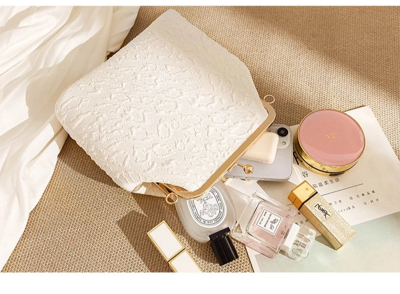 Mobile Phone Bags Pearl Chain Crossbody Bag for Women Shoulder Bags Makeup Bag Purse and Handbags Mother Kids Bag for Girl Сумка