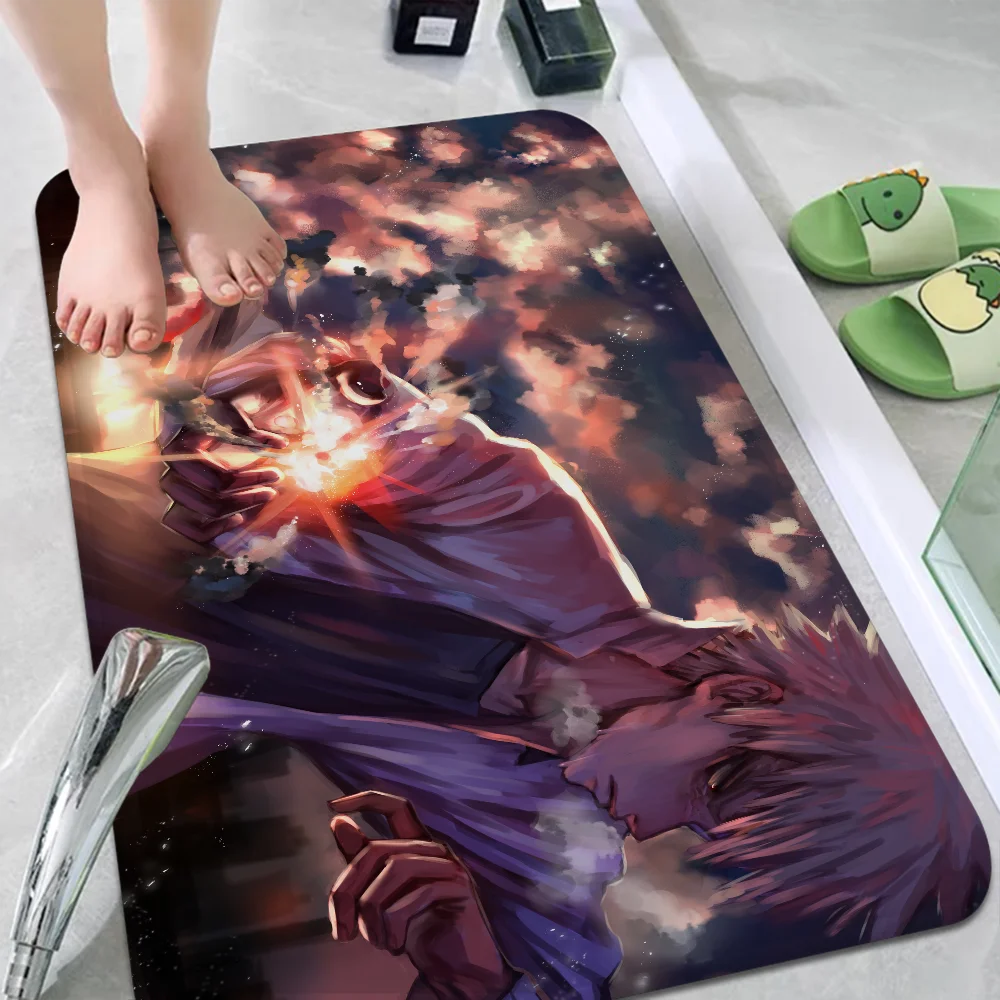 Bakugo Katsuki Floor Mat Non-Slip Laundry Room Mat Laundry Decor Balcony Child Living Room Bedside Mats