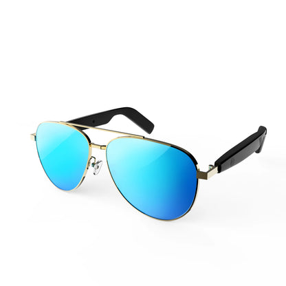 Smart Wireless Bluetooth Glasses Fashion Anti-Blue Light Glasses Multi-functional Music Playback Phone Answering Touch Operation