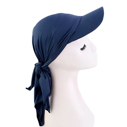 2024 New Instant Hijabs Hijab Cap for Women Bonnet Voile Muslim Sun Hats Scarf Wrap Baseball Caps Bandana Hijab Bonnet Turban