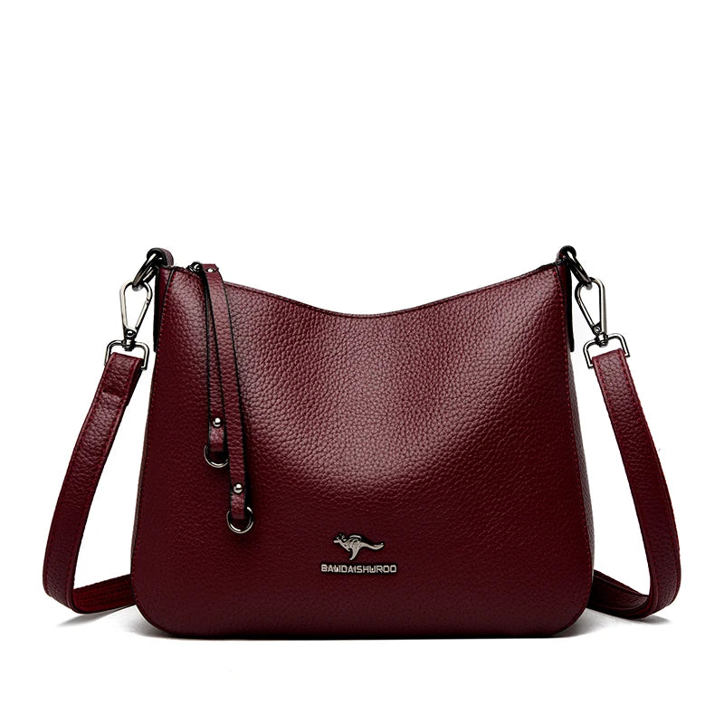 Luxury Leather Large Capacity Handbags Women Bags Designer Tote Bag Shoulder Crossbody Sac Ladies Shopping Messenger Bags