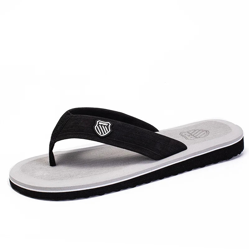 Men Summer Flip Flops Beach Sandals Anti-slip Casual Flat Shoes Indoor House Slippers Zapatos Chanclas De Hombre Shoes for Men
