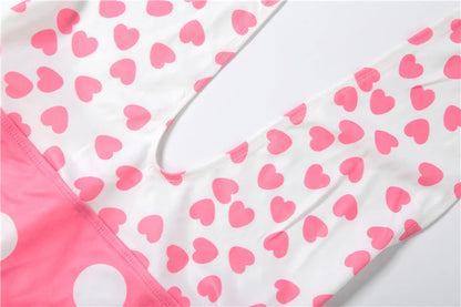 Weird Puss Polka Dots Print Patchwork Halter Backless Playsuit Summer Women's Suit Sexy Stretch Woman Jumpsuits and Rompers