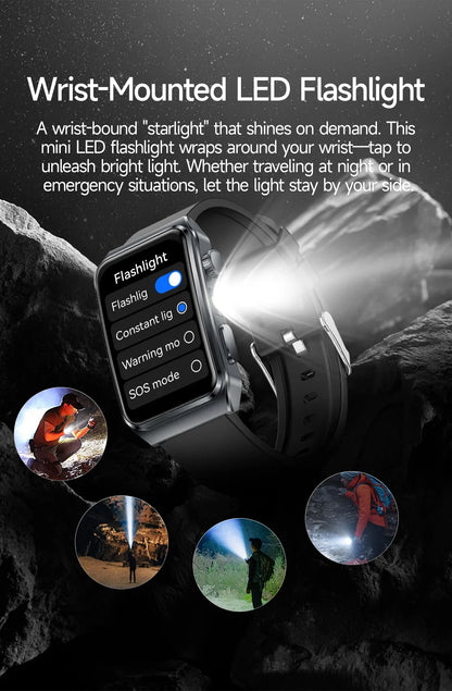 2025 New Nursing Grade ECG+PPG Pulse therapy Smartwatch Men Blood lipid Uric acid Bluetooth call Health Bracelet For Android iOS