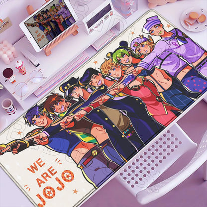 HD J-Jojo B-Bizarre A-Adventure Mouse Pad Gaming 900×400mm Mousepad Xxl Mouse Mat Offices Accessories Keyboard Pad Computer Desk