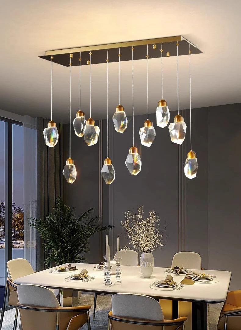 Living room decoration salon bedroom decor dining room Pendant lamp led lights for room indoor Chandelier lighting Chandeliers