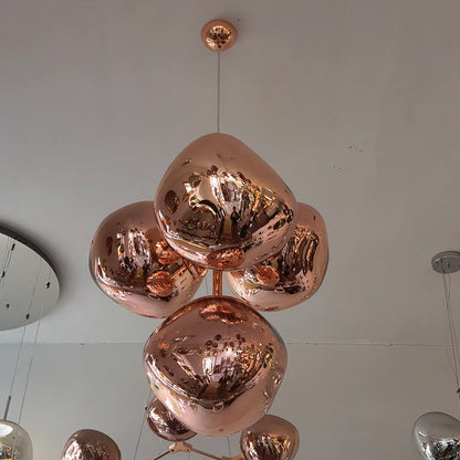 Modern Lava LED Pendant Light PVC Lights Kitchen Hanging Light Fixtures Indoor Decor Living Room Ceiling Lighting Chandelier