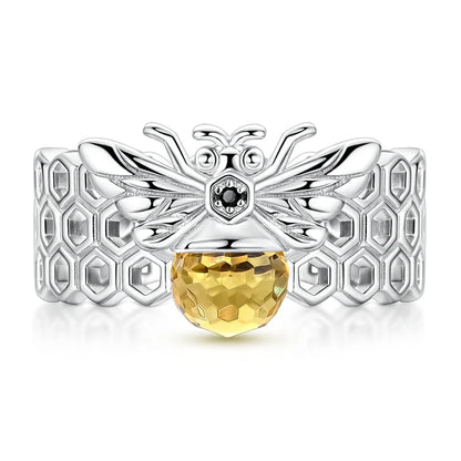 LAZA 925 Sterling Silver Colorful Rings Sparking Zirconium Bowknot Moon Sun Original Ring For Women Anniversary Wedding Gifts