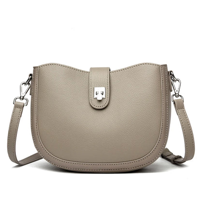 Luxury Genuine Leather Tote Bag Women Real Cow Leather Handbag Fashion Ladies Shoulder Crossbody Bags 2025 New Female Sac A Main