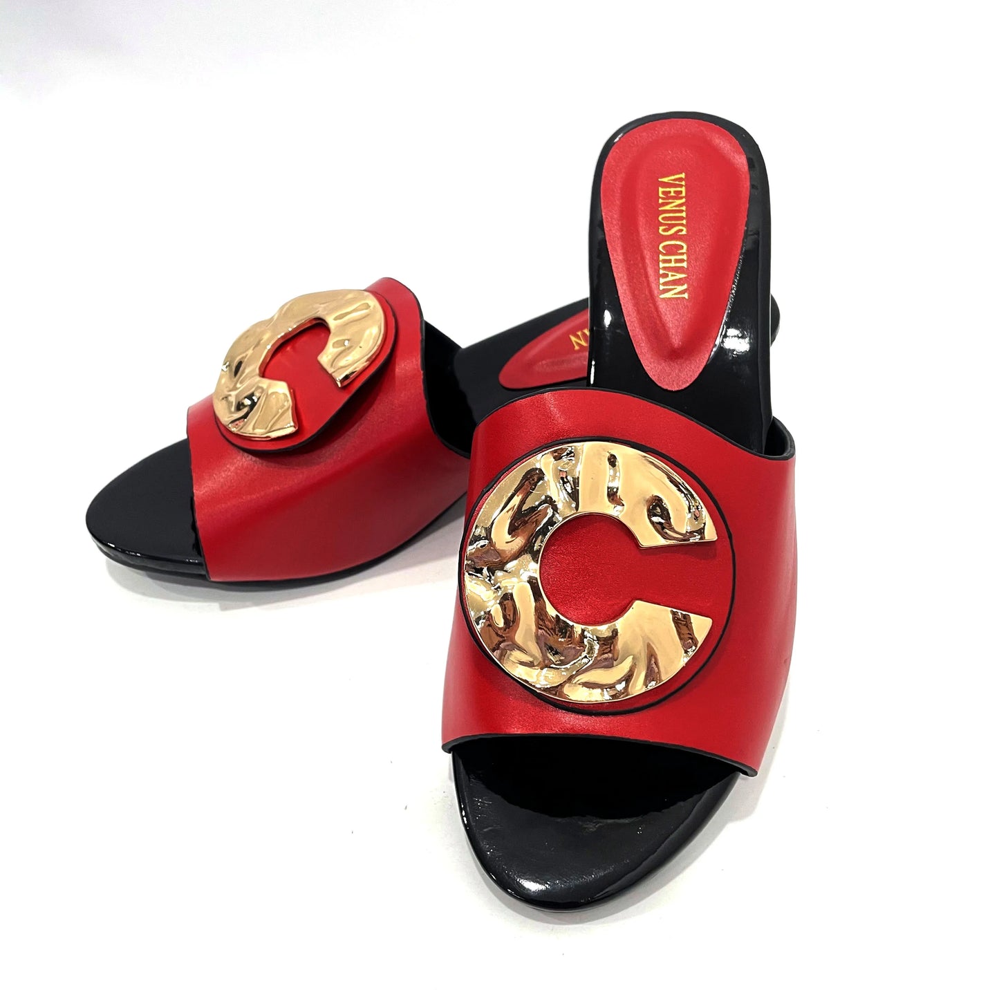 Blue Italian Women Wedding Pumps Decorated with Rhinestone Slip on Shoes for Women Nigerian Shoes Luxury Sandals Women