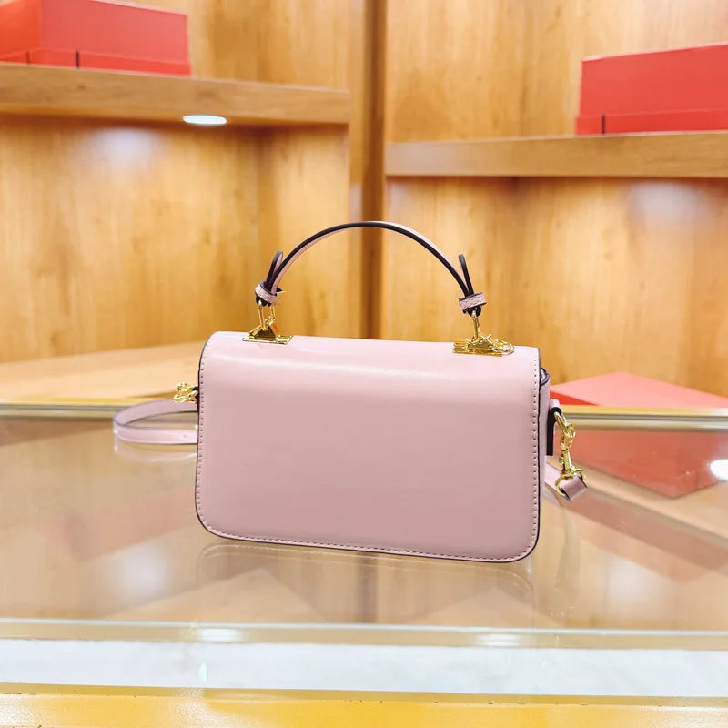 Advanced Women's Bag 2026 New Trendy Retro Small Square Bag Casual Versatile Women's Luxury Hand-Held Shoulder Crossbody Bag