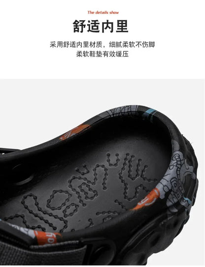 Plus Size 48 49 Men's Summer Clogs Sandals Eva Slippers Men Fashion New Flat Sandals Men Women Leisure Slides Men Casual Shoes