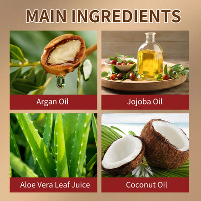 100G Argan Oil Hair Mask – Deep Repair and Hydration Treatment Restores Strength, Shine, and Elasticity for All Hair Types