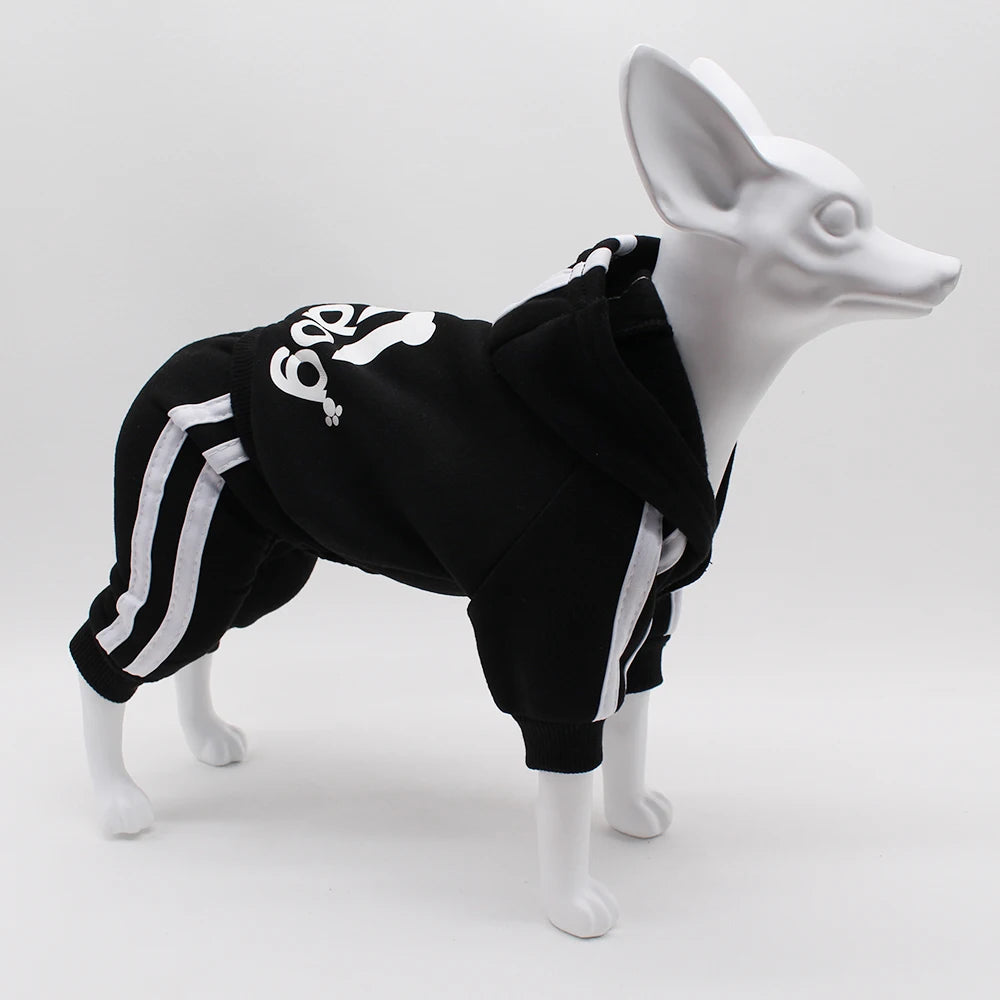 Spring Dog Jumpsuit Sports Suit for Small Dogs - Charming Pet Apparel for Chihuahua Terrier Beagle - Comfortable Clothing
