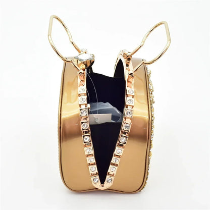 Popularity Peep Toe Heels for Women 2025 Elegant Party Full Diamond Pumps Italian Shoes and Bags Matching Set Bridal Shoes