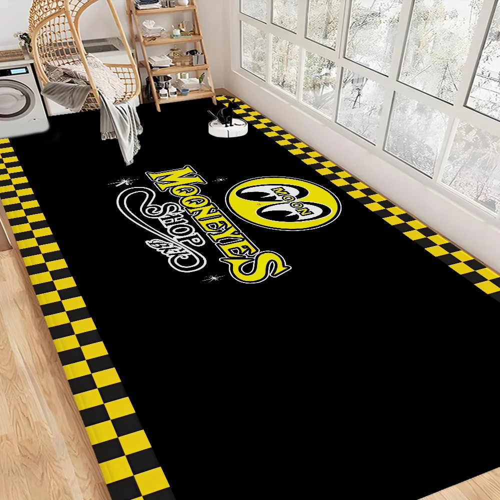 Mooneyes Door Mat Washable Non-Slip Living Room Sofa Chairs Area Mat Kitchen Welcome Doormat