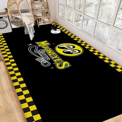 Mooneyes Door Mat Washable Non-Slip Living Room Sofa Chairs Area Mat Kitchen Welcome Doormat