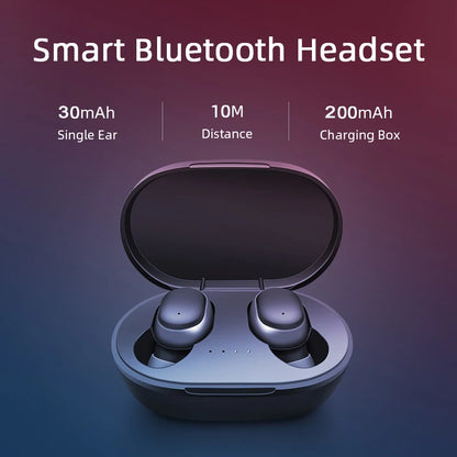 A6S TWS Earphones Wireless Bluetooth 5.1 Headphones Touch Control Earbuds With Mic Earphones Sport Waterproof Headset for xiaomi