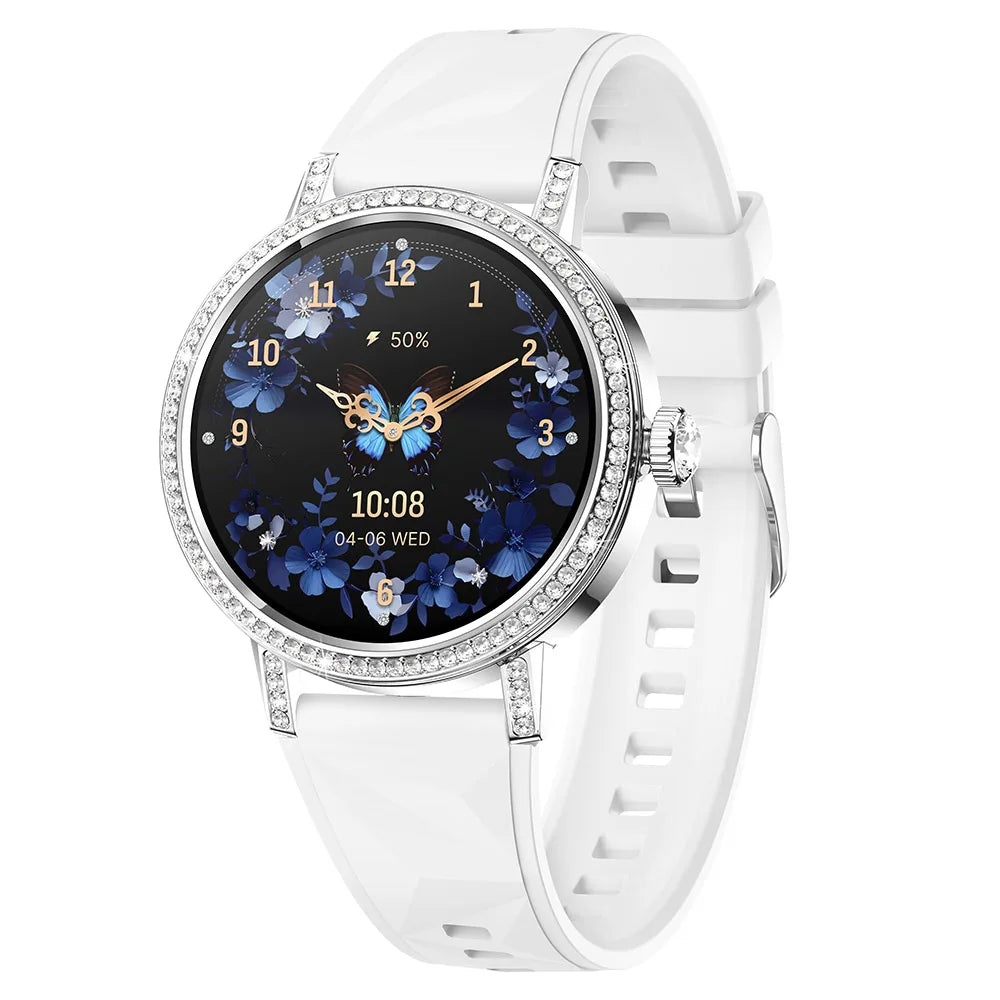 Luxury Bluetooth Call Smartwatch Women's Smart Watch Clock Ladies Gift Fitness Tracker Wrist Watches for Woman Android iOS 2026