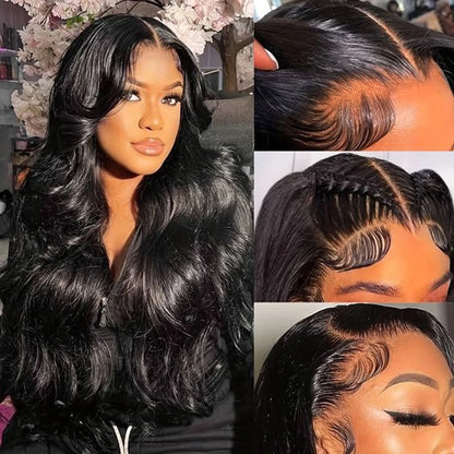Glueless Wigs Human Hair Pre Plucked Pre Cut 6x6 Lace Closure Wear and Go Body Wave 13x4 13x6 HD Lace Frontal Human Hair Wigs
