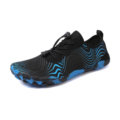 Mens River Tracking Shoes New Five Finger Swimming Surfing Breathable Elastic Aqua Shoes Unisex Summer Barefoot Beach Sneakers