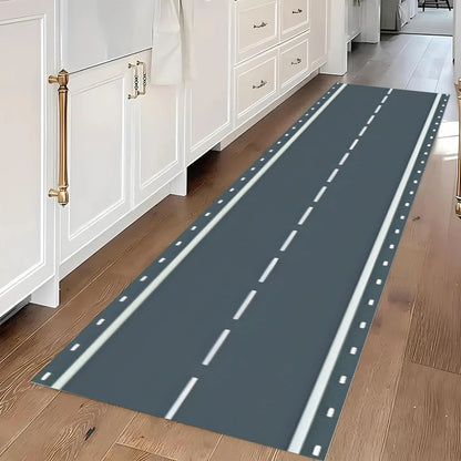 1PC Long Strip Carpet Fashionable Popular Airplane Corridor Entran Decorat Door Mat Airport Runway Home Bedroom Decoration  Rugs