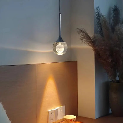 Modern Crystal Pendant Lights Indoor Ceiling Lamp Bedroom Living Room Bar Counter Ceiling Chandelier Lights Home Decor