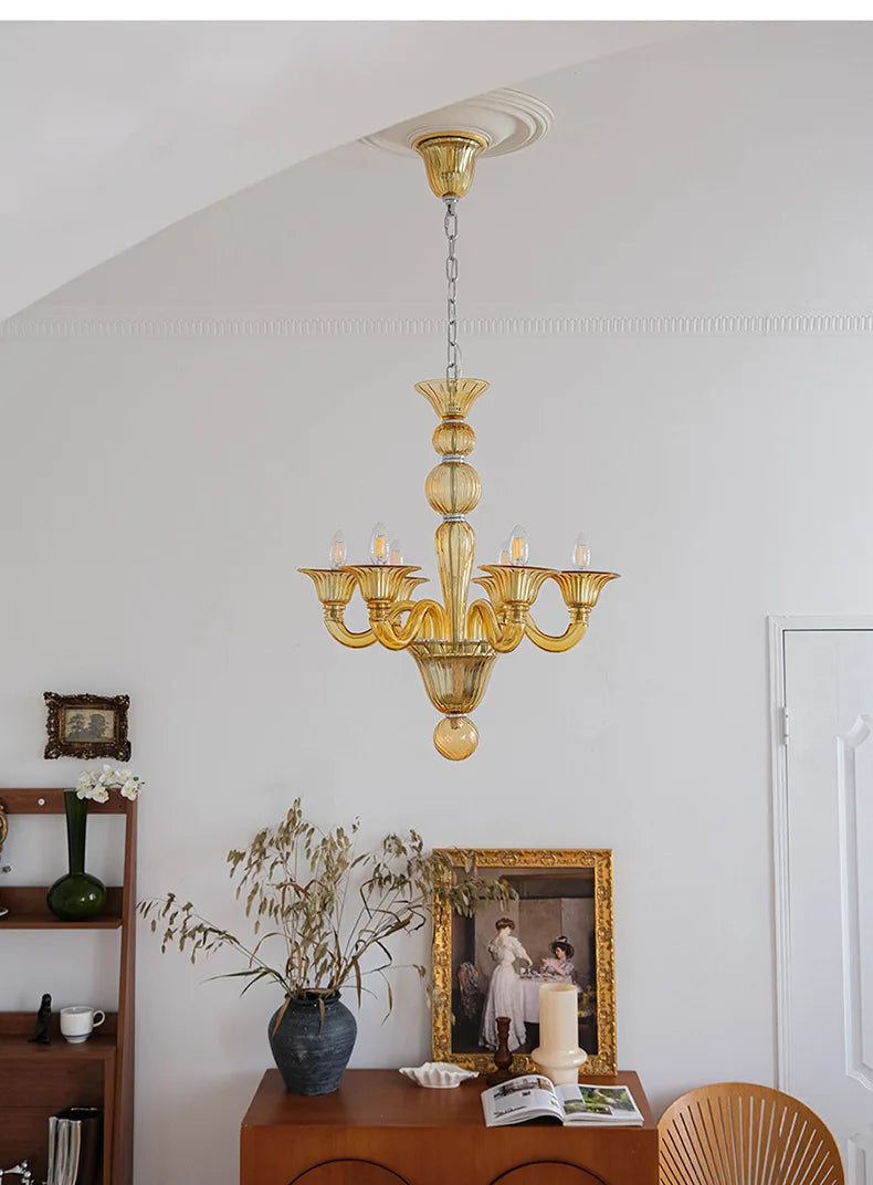 Deco Home Led chandelier crystal lamp for living room parlor Italy hanging crystal sconce Hotel fixtures Lustre Cristal lighting