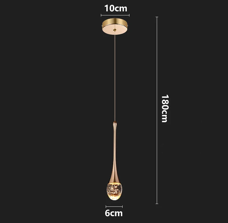 1 PC Modern home decor led lights Bedroom lamp bedside pendant light lamps led Chandeliers hanging light indoor lighting