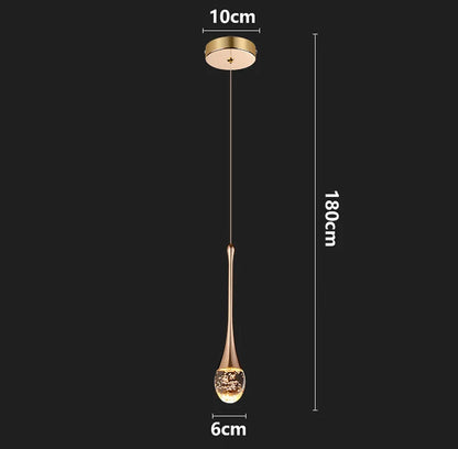1 PC Modern home decor led lights Bedroom lamp bedside pendant light lamps led Chandeliers hanging light indoor lighting