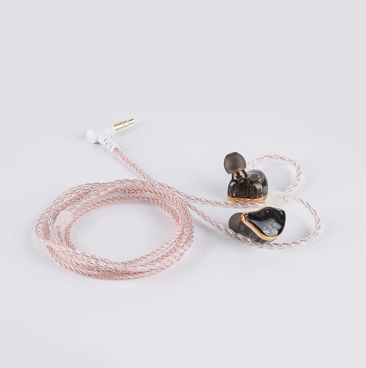 NICEHCK DB2 Wired Earbud IEM 1DD+1BA Hybrid Dual Driver HiFi Earphone With 0.78 2Pin Interface Warm Vocal Music In Ear Monitor