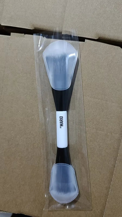 Dual-Ended Foundation Face Brush F4 Powder F1 Blush Contour F2 Makeup Brushes with Box Packaging
