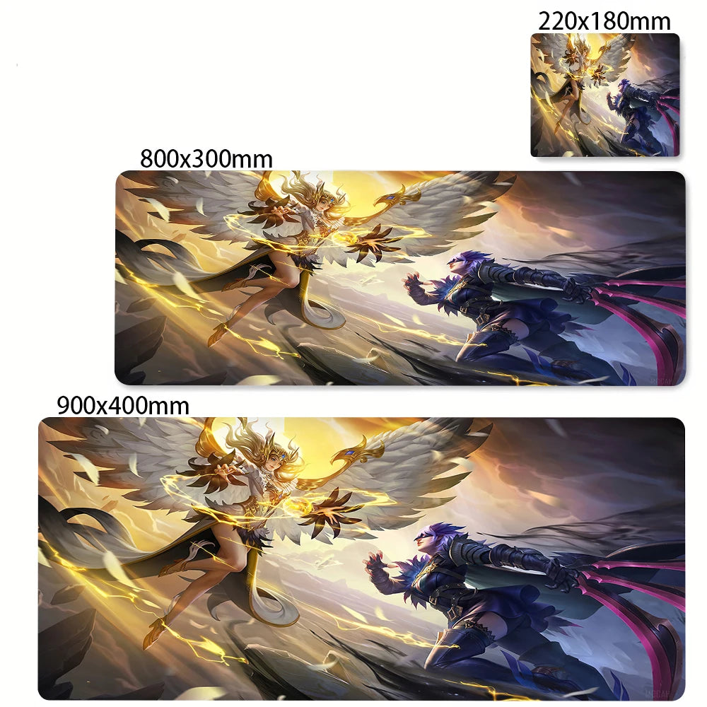 XXL Gaming Mousepad Large Mouse Pad Rubber Mouse Mat Gamer Big Desk Mat Mobile Legends Bang Bang Keyboard XL Mousepads 40x90cm